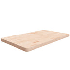 Bathroom Countertop 100x60x4 cm Untreated Solid Wood