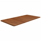 Bathroom Countertop Dark Brown 100x50x1.5cm Treated Solid Wood