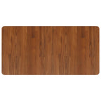 Bathroom Countertop Dark Brown 100x50x1.5cm Treated Solid Wood