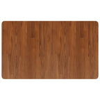 Bathroom Countertop Dark Brown 100x60x1.5cm Treated Solid Wood
