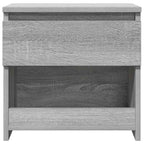 Bedside Cabinets 2 pcs Grey Sonoma 40x30x39 cm Engineered Wood