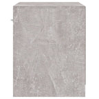 Bedside Cabinets 2 pcs with Drawer Concrete Grey