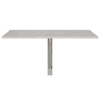 Folding Wall Table Concrete Grey 100x60x56 cm Engineered Wood