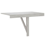 Folding Wall Table Concrete Grey 100x60x56 cm Engineered Wood