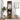 Wardrobe with Drawers Smoked Oak 50x50x200 cm Engineered Wood