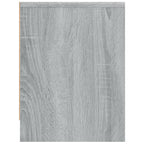 Bedside Cabinets 2 pcs Grey Sonoma 40x30x40 cm Engineered Wood