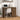 Desk Brown Oak 100x50x76 cm Engineered Wood