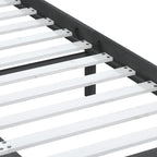 3100591  Bed Frame Without Mattress Solid Wood (810019+814096)