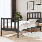 3101174  Bed Frame Without Mattress Solid Wood (810103+814165)