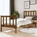 3101174  Bed Frame Without Mattress Solid Wood (810103+814165)