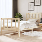 3101174  Bed Frame Without Mattress Solid Wood (810103+814165)