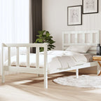 3101174  Bed Frame Without Mattress Solid Wood (810103+814165)