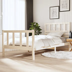 3101174  Bed Frame Without Mattress Solid Wood (810103+814165)