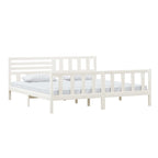 3101174  Bed Frame Without Mattress Solid Wood (810103+814165)