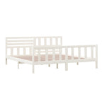 3101174  Bed Frame Without Mattress Solid Wood (810103+814165)