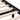 3101242  Bed Frame Without Mattress Solid Wood Pine (810041+814218)