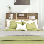 Headboard Cabinet Sonoma Oak 140x19x103.5 cm