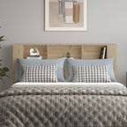Headboard Cabinet Sonoma Oak 180x18.5x104.5 cm