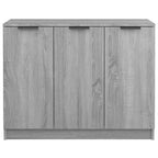 Sideboard Grey Sonoma 90.5x30x70 cm Engineered Wood