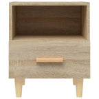 Bedside Cabinet Sonoma Oak 40x35x47 cm