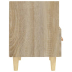 Bedside Cabinet Sonoma Oak 40x35x47 cm