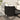 Bedside Cabinet Black Engineered Wood