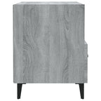 Bedside Cabinets 2 pcs Grey Sonoma Engineered Wood