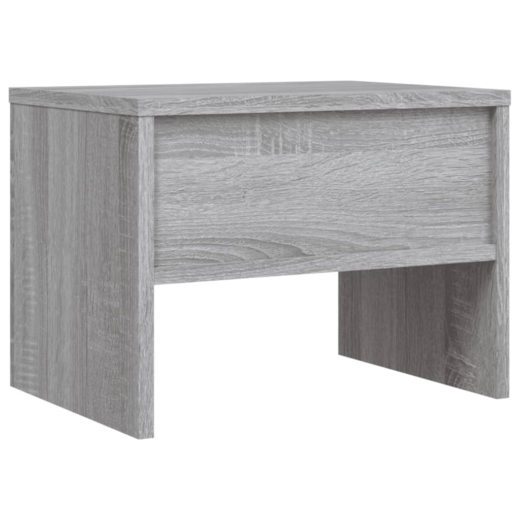 Bedside Cabinets 2 pcs Grey Sonoma 40x30x30 cm Engineered Wood