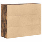 Sideboard Smoked Oak 88x30x70 cm Engineered Wood