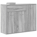 Sideboard Grey Sonoma 88x30x70 cm Engineered Wood