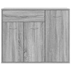 Sideboard Grey Sonoma 88x30x70 cm Engineered Wood