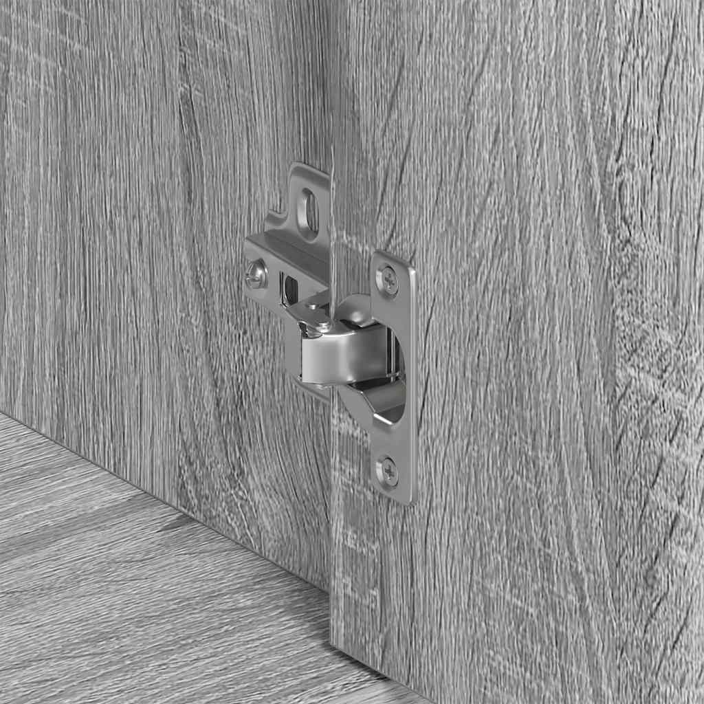 Sideboard Grey Sonoma 88x30x70 cm Engineered Wood