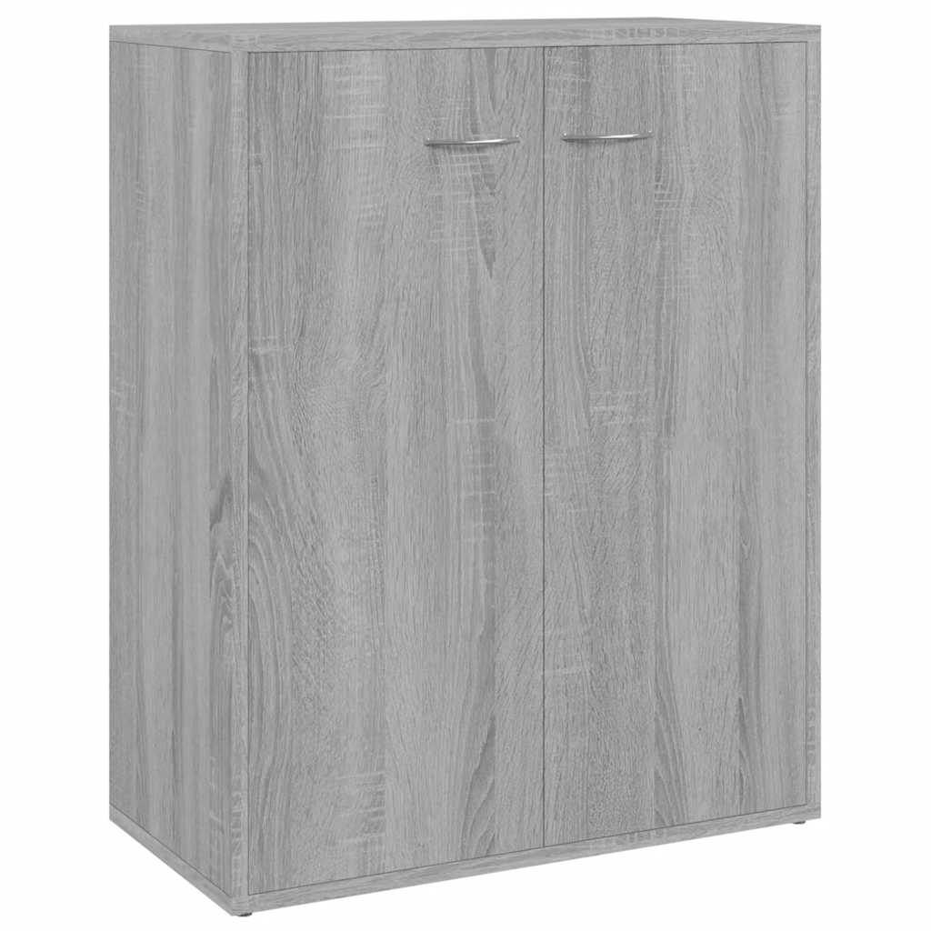 Sideboard Grey Sonoma 60x30x75 cm Engineered Wood