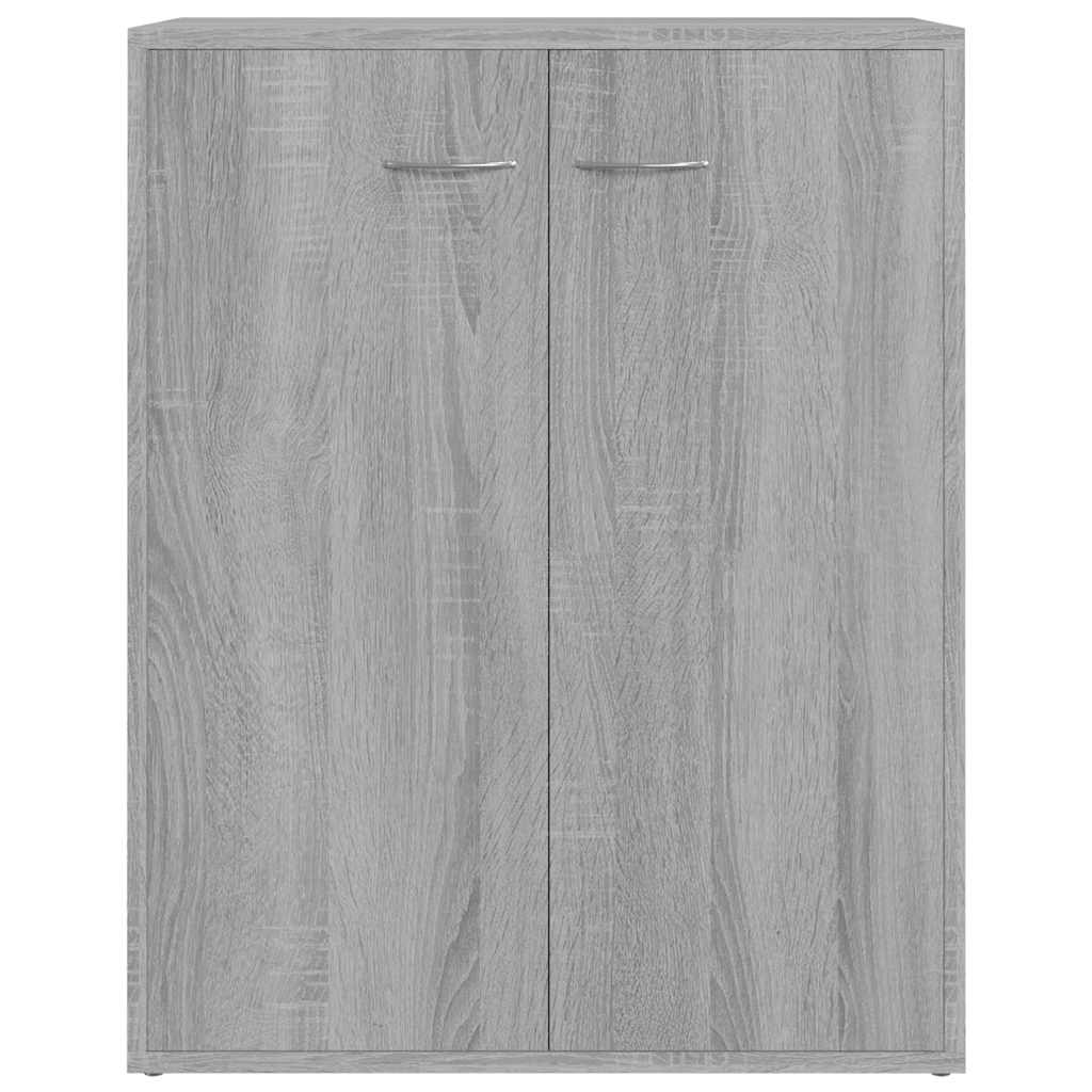Sideboard Grey Sonoma 60x30x75 cm Engineered Wood