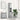 Bathroom Cabinet Grey Sonoma 30x30x183.5 cm Engineered Wood