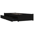 3103467  Bed Frame Without Mattress With Drawers (814938+814988)