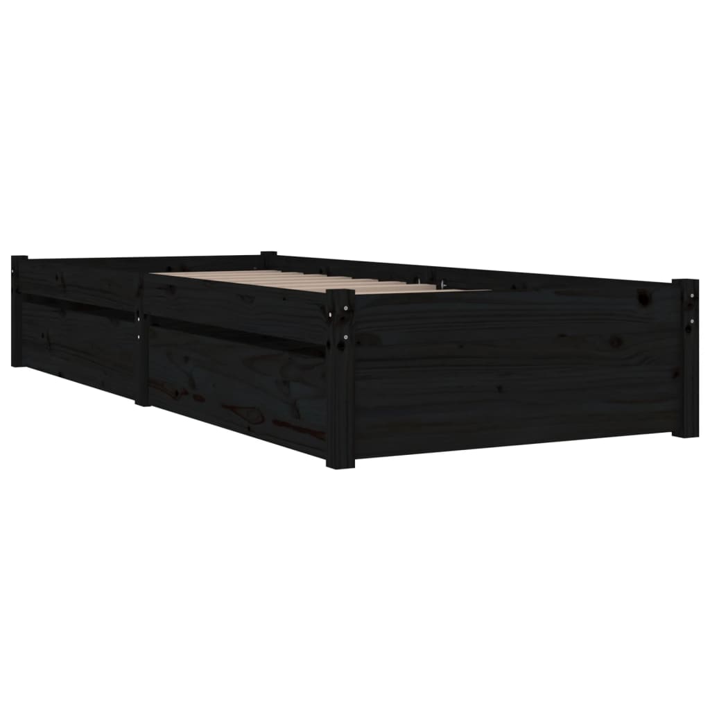 3103467  Bed Frame Without Mattress With Drawers (814938+814988)