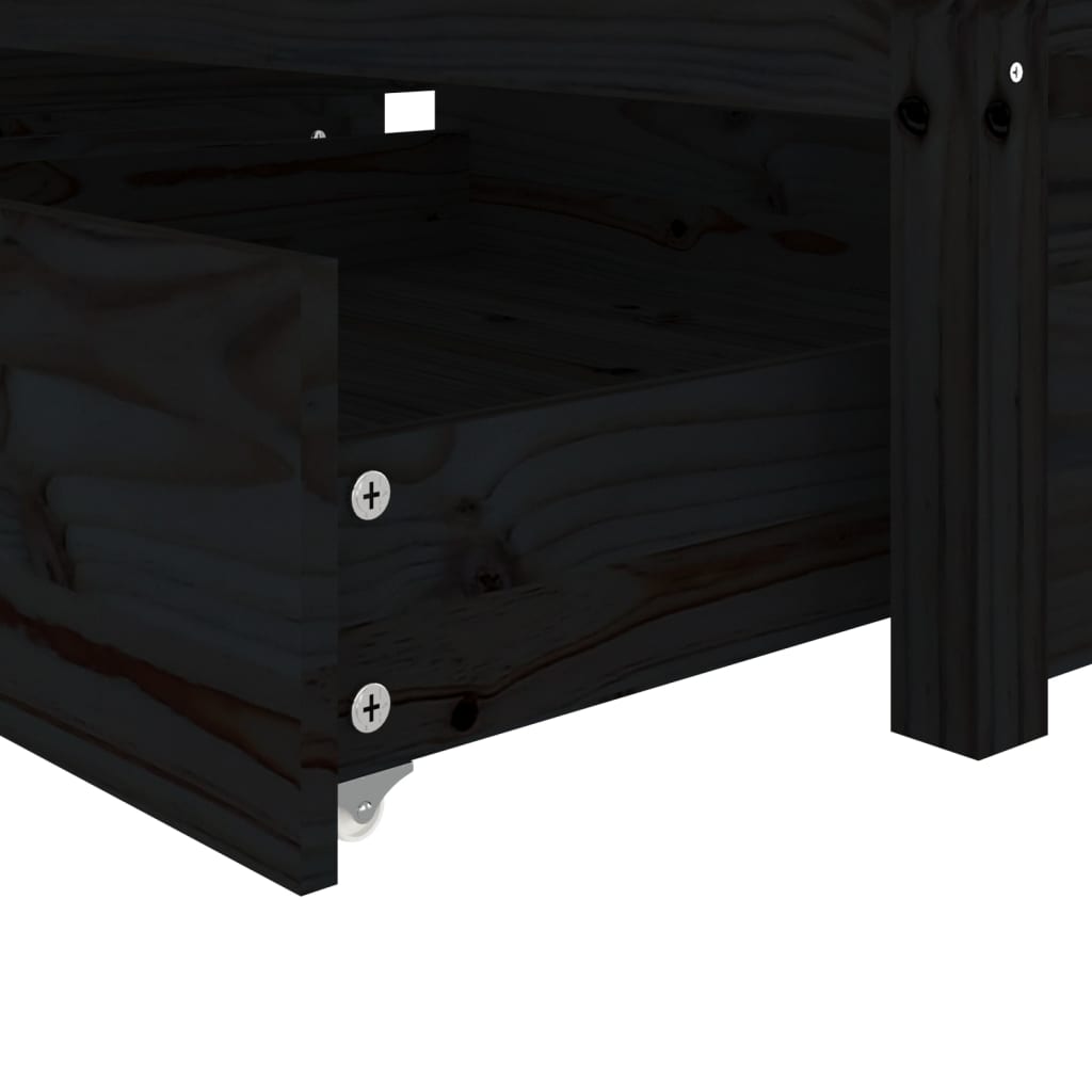 3103467  Bed Frame Without Mattress With Drawers (814938+814988)