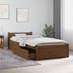 3103491  Bed Frame Without Mattress With Drawers (815037+814992)
