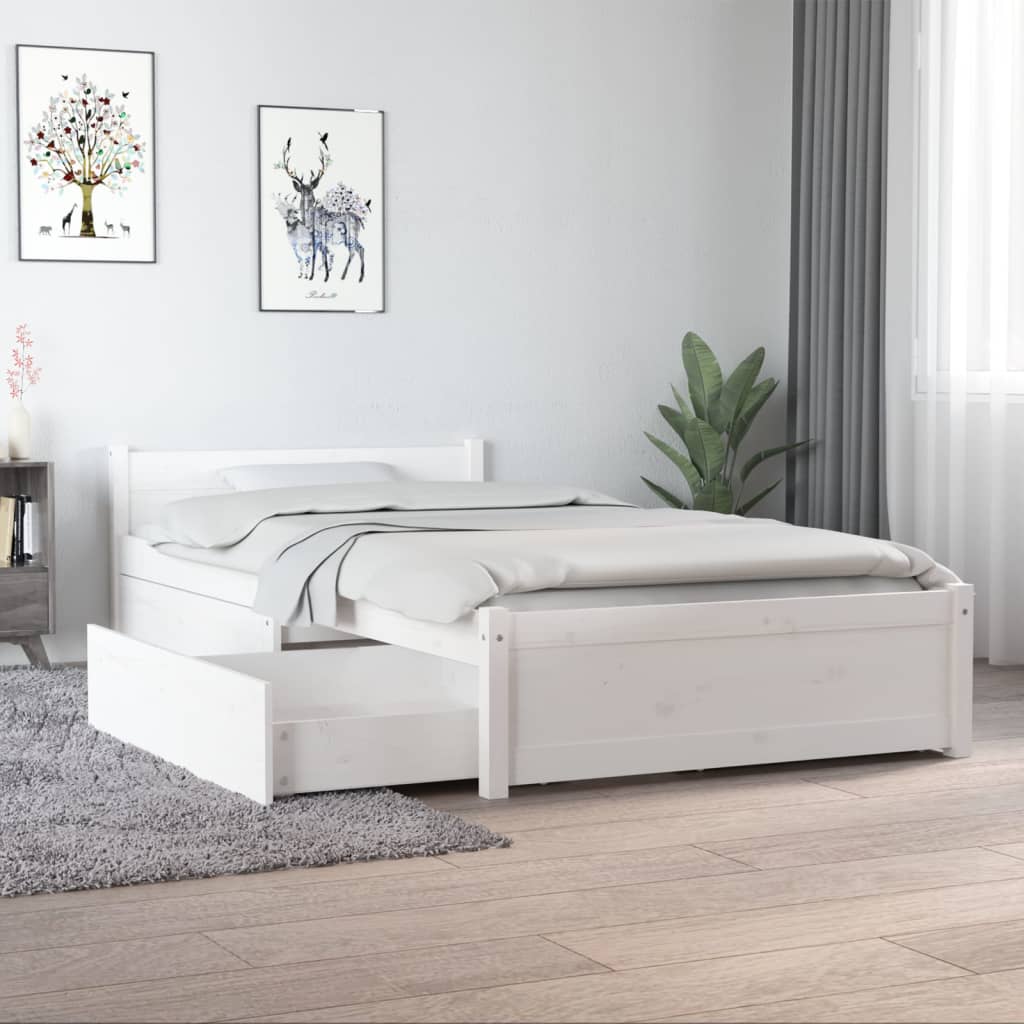 3103491  Bed Frame Without Mattress With Drawers (815037+814992)