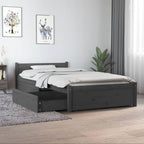 3103491  Bed Frame Without Mattress With Drawers (815037+814992)
