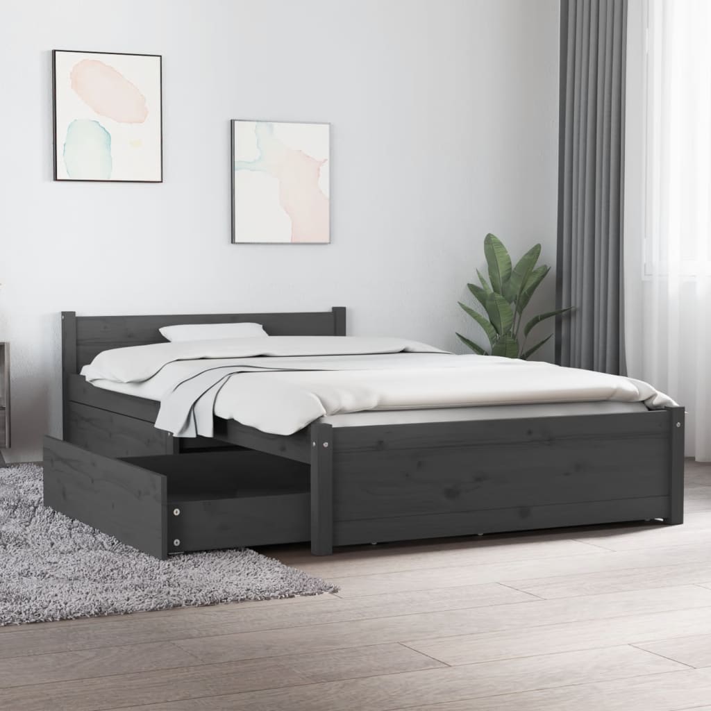 3103491  Bed Frame Without Mattress With Drawers (815037+814992)