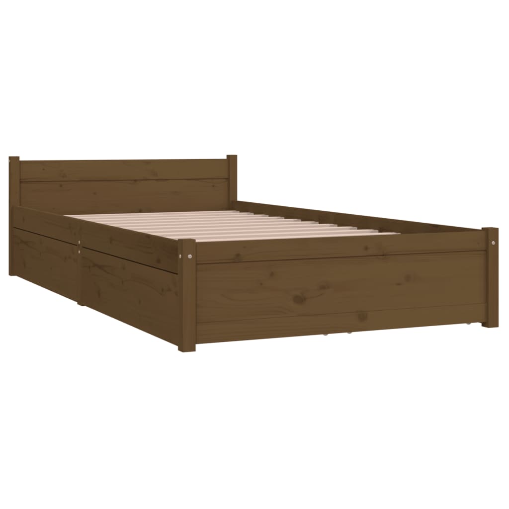 3103491  Bed Frame Without Mattress With Drawers (815037+814992)