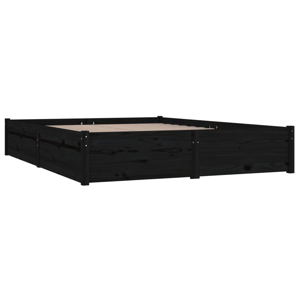 3103507  Bed Frame Without Mattress With Drawers (814933+814998)