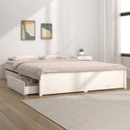 3103507  Bed Frame Without Mattress With Drawers (814933+814998)