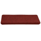 Stair Mats Self-adhesive 15 pcs 65x24.5x3.5 cm Red