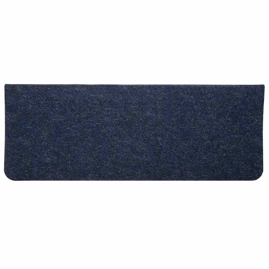 Stair Mats Self-adhesive 15 pcs 65x24.5x3.5 cm Blue
