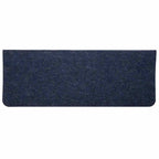 Stair Mats Self-adhesive 15 pcs 65x24.5x3.5 cm Blue