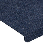 Stair Mats Self-adhesive 15 pcs 65x24.5x3.5 cm Blue