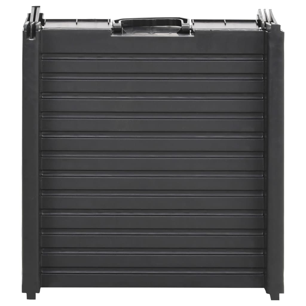 Folding Dog Ramp Black 153X40X12.5 Cm Plastic